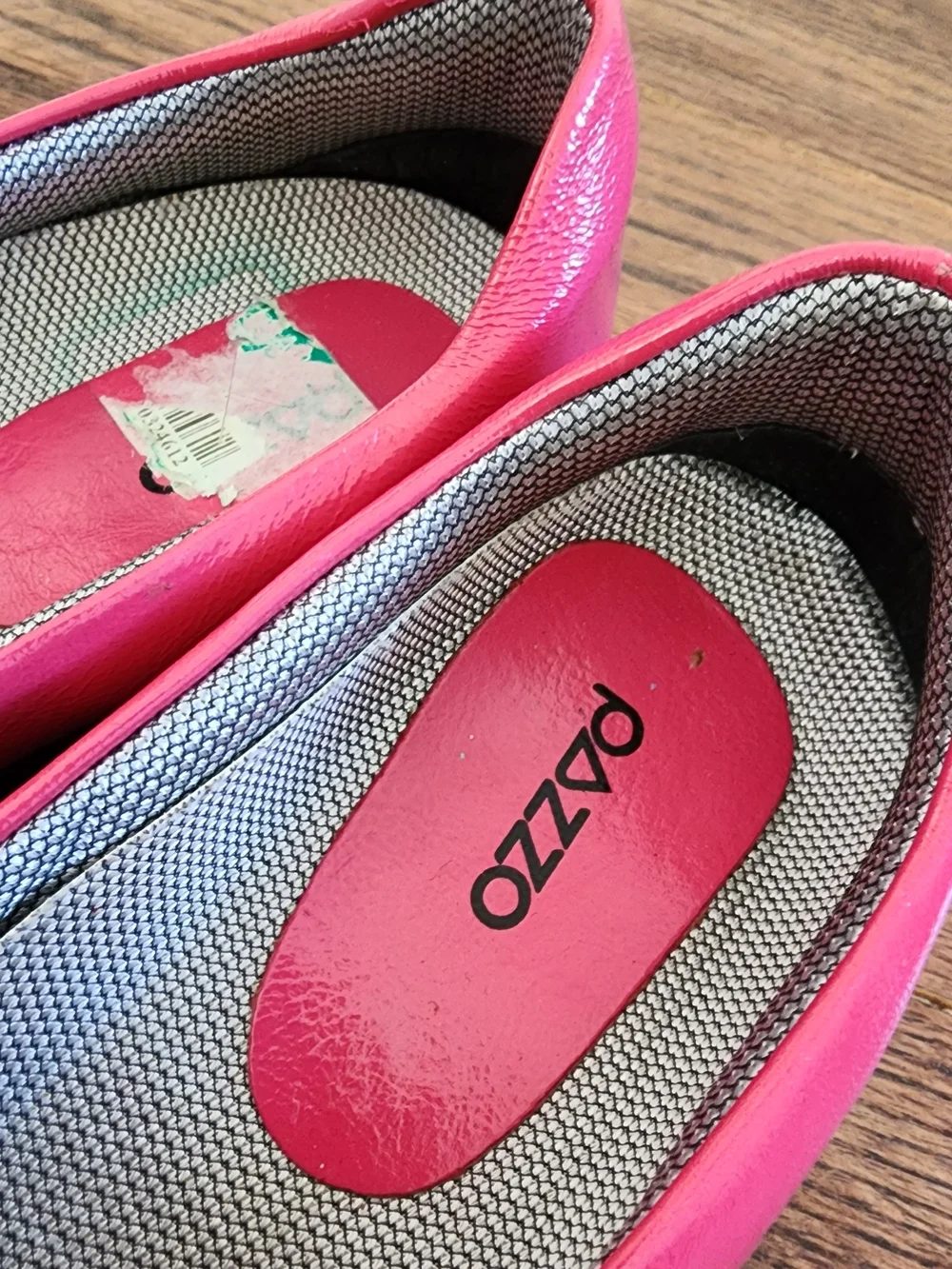 Pazzo Pink Patent Leather Mary Jane Flats Women Sz 6 Barbiecore Vintage Casual
